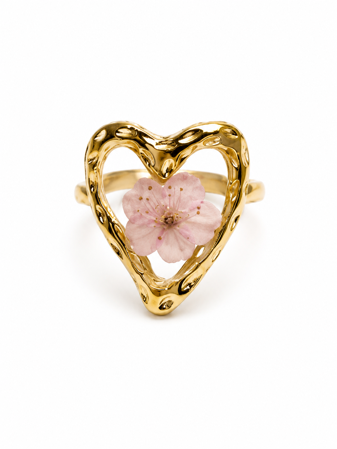 ANELLO CUORE E FIORE
