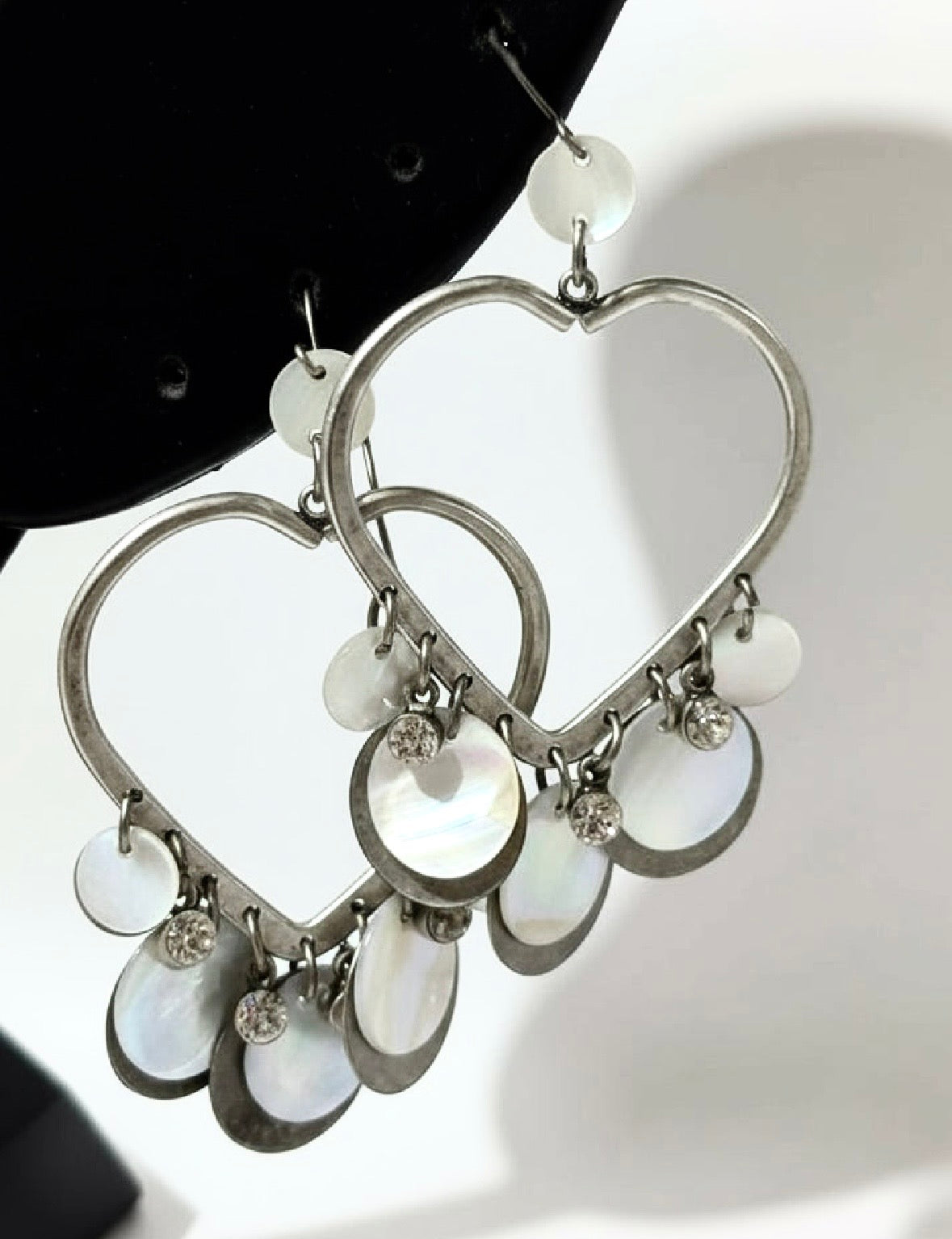 ORECCHINI CUORE PENDENTE