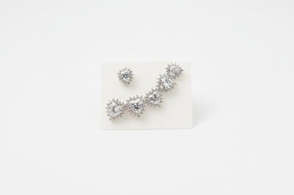 ORECCHINI CUORE PUNTO LUCE