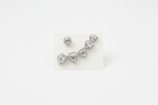 ORECCHINI CUORE PUNTO LUCE