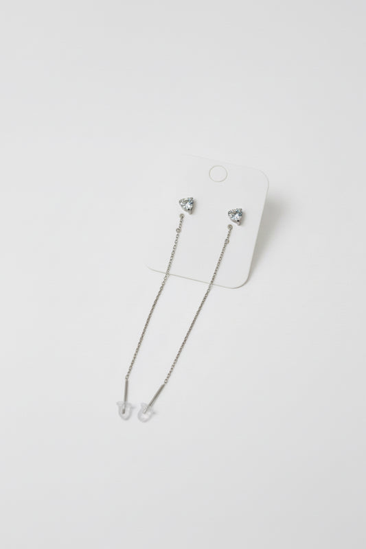 ORECCHINO CUORE PENDENTE
