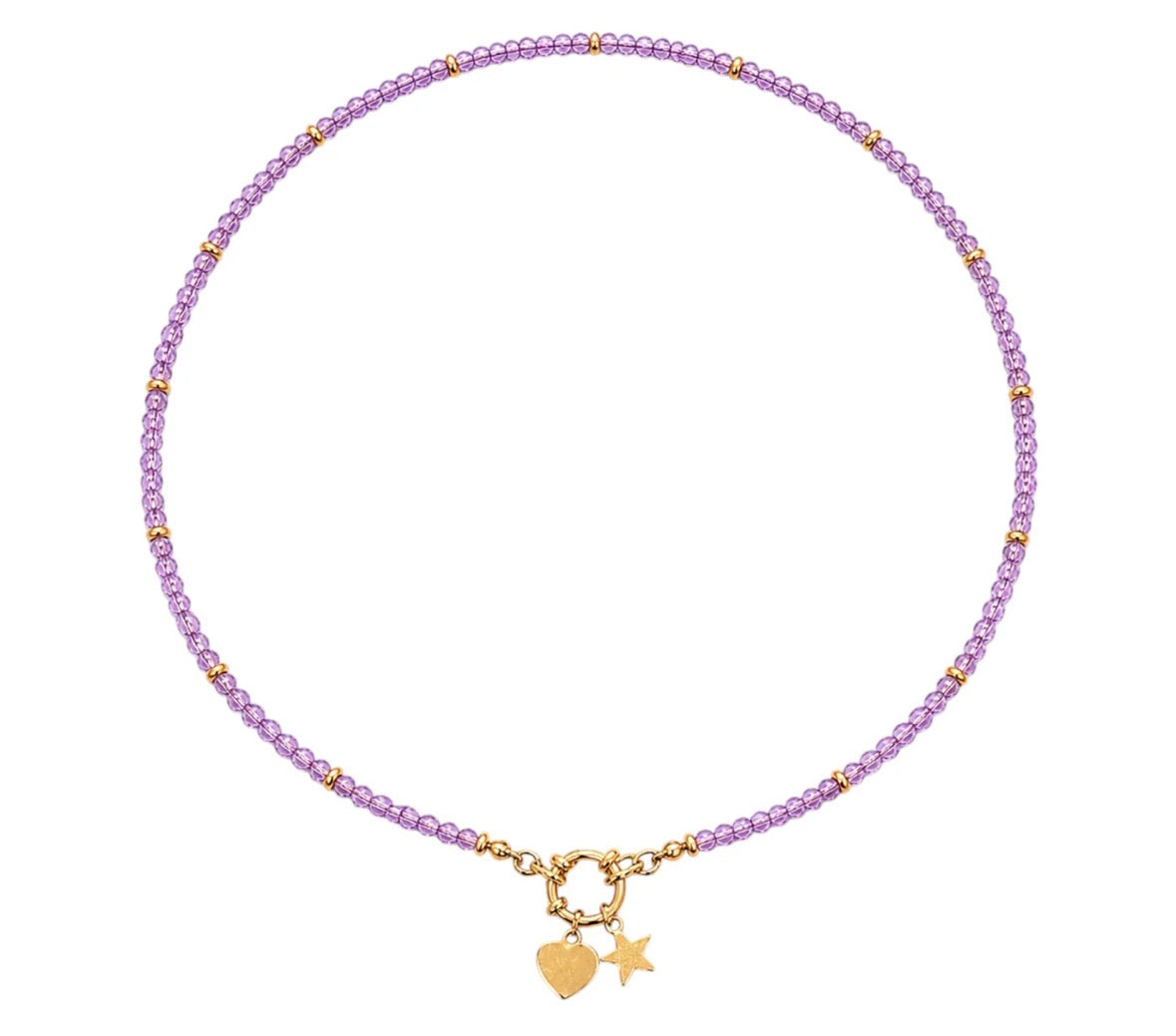 COLLANA CUORE E  STELLA
