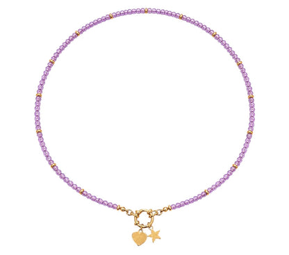 COLLANA CUORE E  STELLA