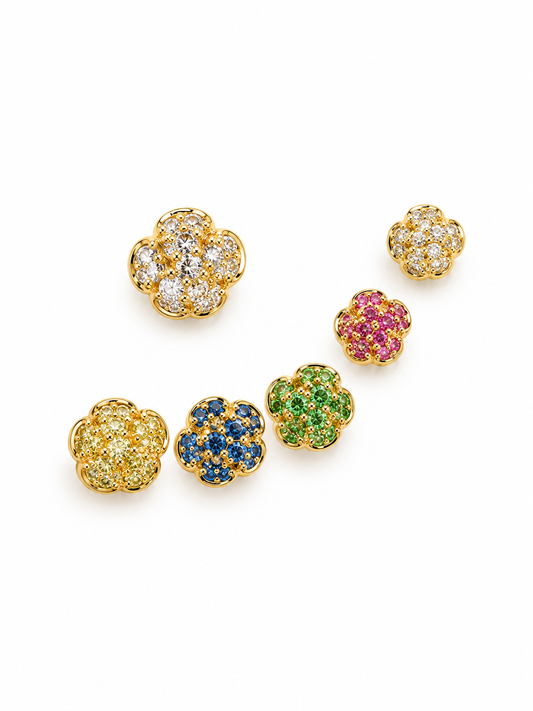 SET ORECCHINI ROSE