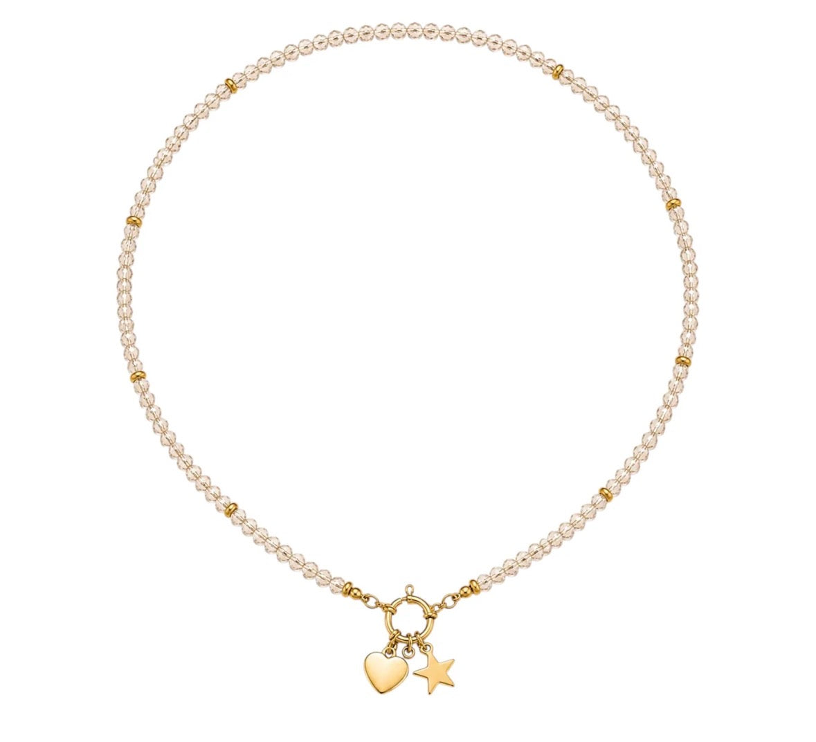 COLLANA CUORE E  STELLA