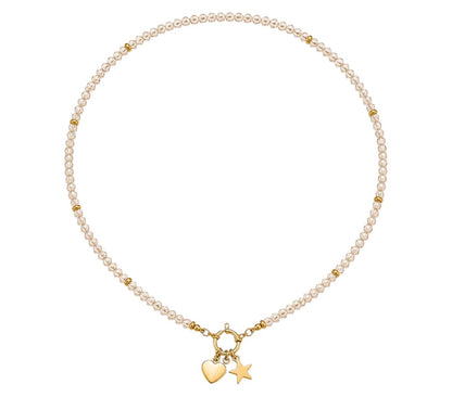 COLLANA CUORE E  STELLA