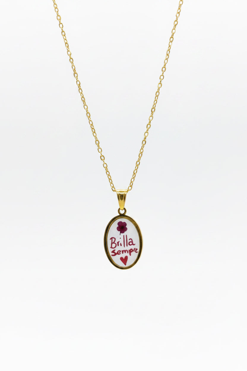 COLLANA CON FRASI