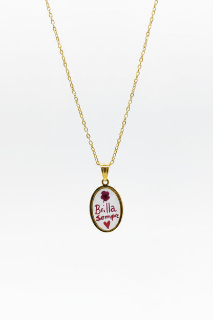 COLLANA CON FRASI