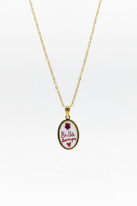 COLLANA CON FRASI
