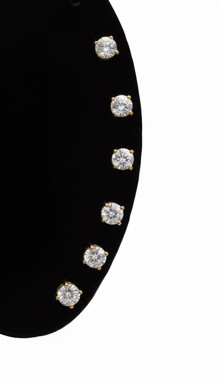 SET ORECCHINI PUNTO LUCE