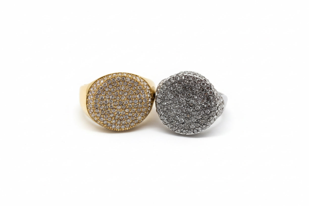 ANELLO CERCHIO DI STRASS