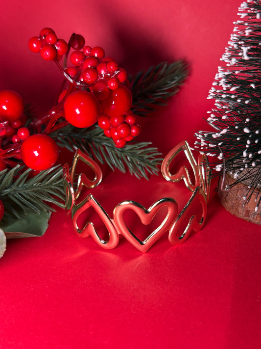 Bracciale cuore rigido