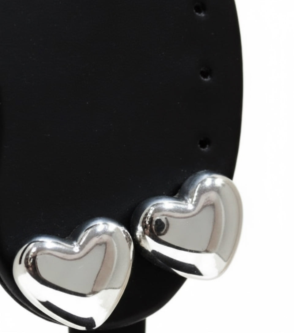 ORECCHINI CUORE BOMBATO